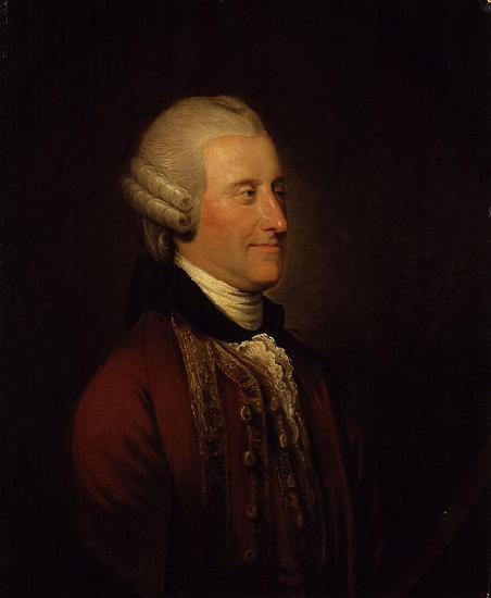 Johann Zoffany John Montagu, 4th Earl of Sandwich Sweden oil painting art